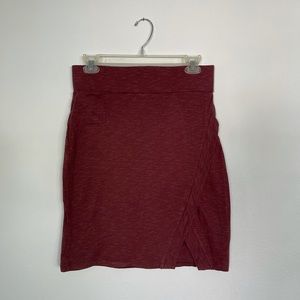 Toad & co organic cotton skirt size small